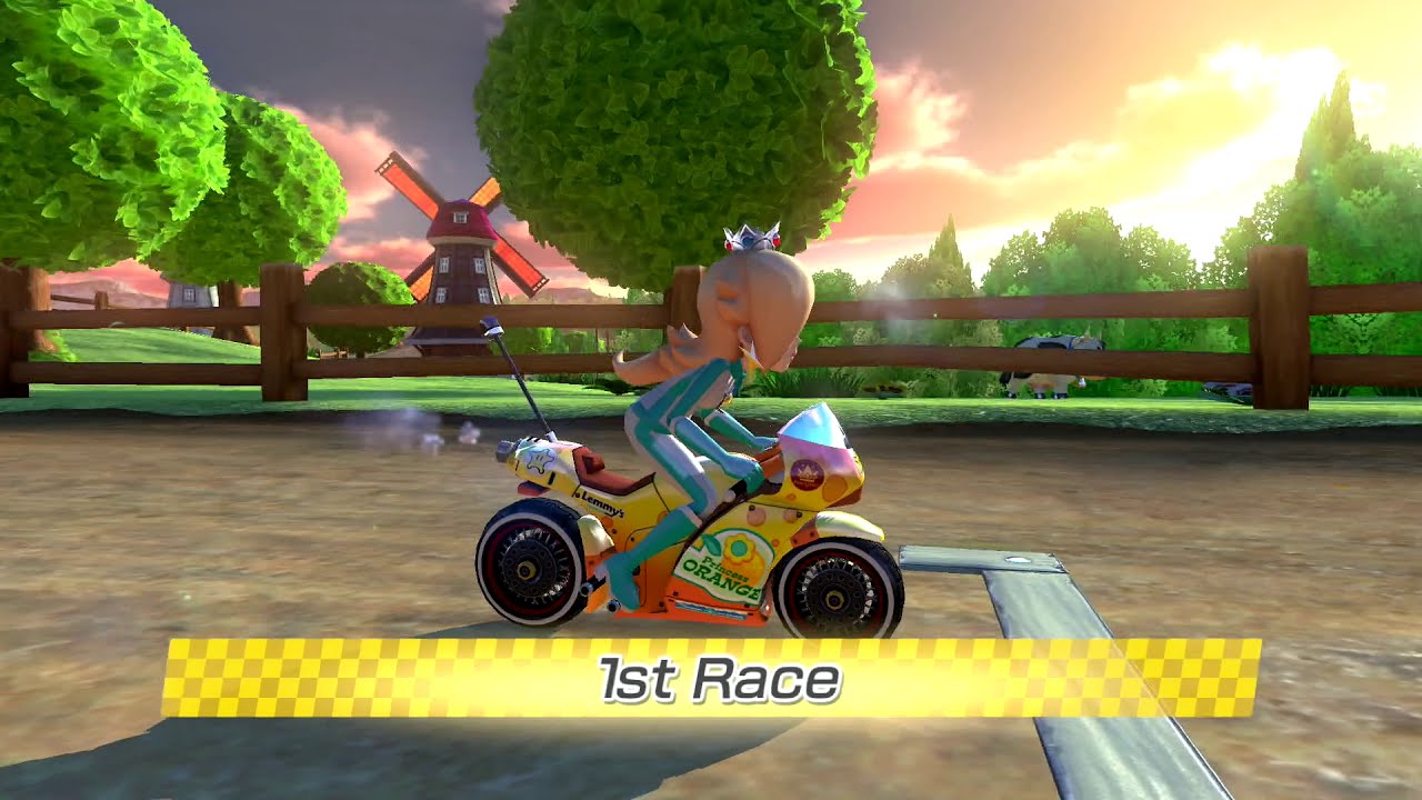 mario kart 8 deluxe / rosalina YouTube