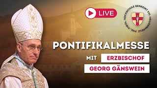 Pontifikalmesse mit Erzbischof Georg Gänswein