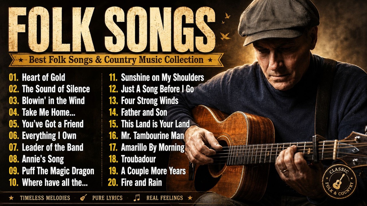 Best Folk Songs Of All Time Legendary Folk Country Collection Timeless Melodies Mp3