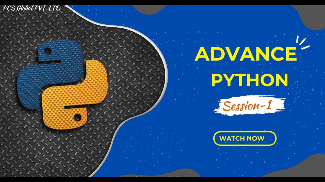 Advance Python Session-01 (Numpy) | Ramakanta Chowdhuri | PCS Global ...