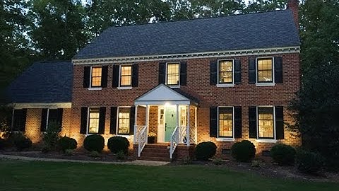 Our Landscape Lighting (Time Lapse Video)