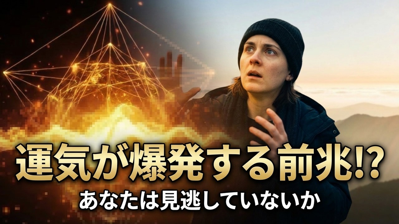 運気が爆発する直前に必ず現れる前兆5選