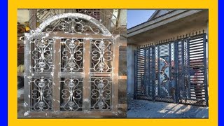 Lohe ke Bade or Chote Gate Ki Design II Ghar Ke Compound Gate