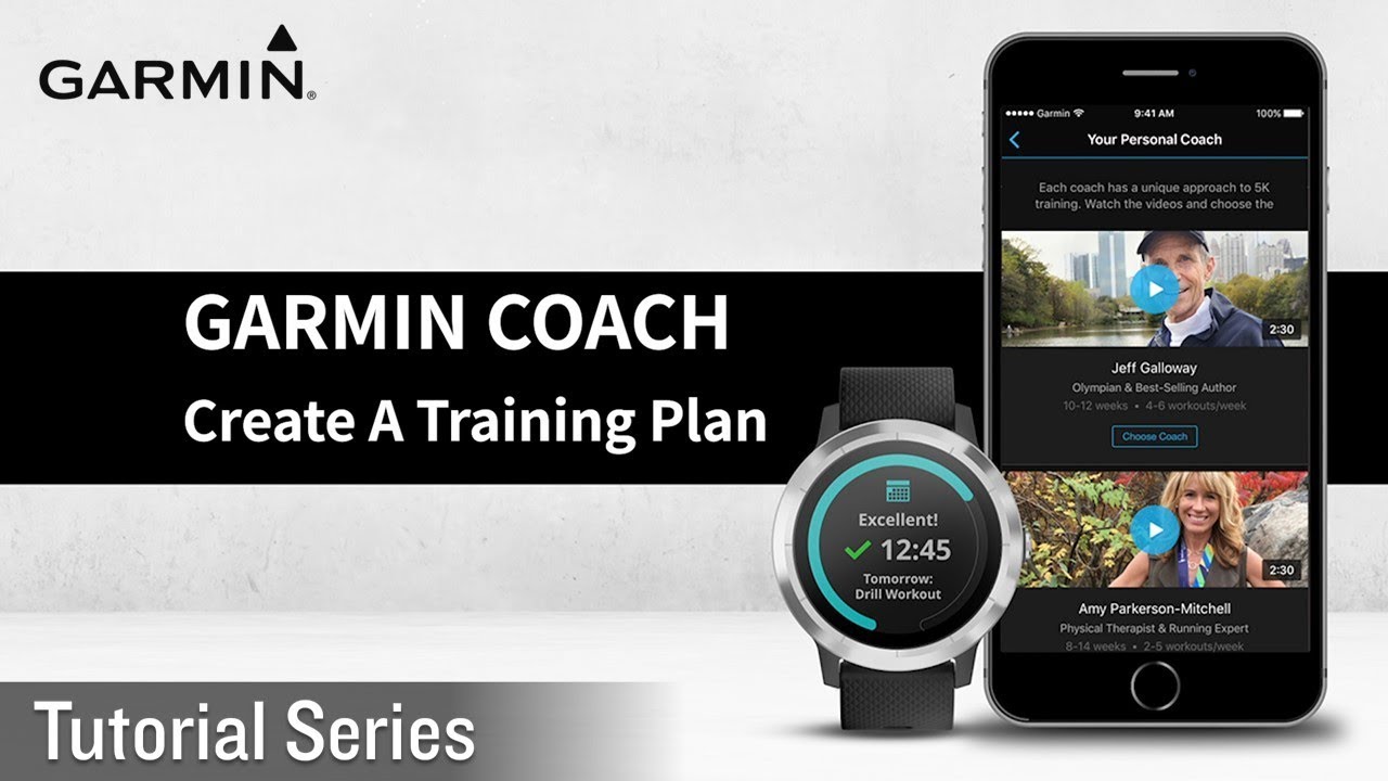 sød Pudsigt Trofast Tutorial - Garmin Coach: Create a training plan - YouTube