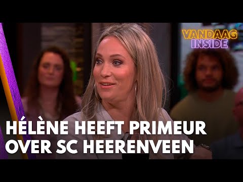 Hélène Hendriks onthult ‘nieuwe trainer sc Heerenveen’ 
