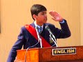 English Speech on Education student of Multan Public ...