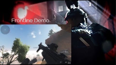 REALISTIC Roblox Shooter game - Frontline Demo