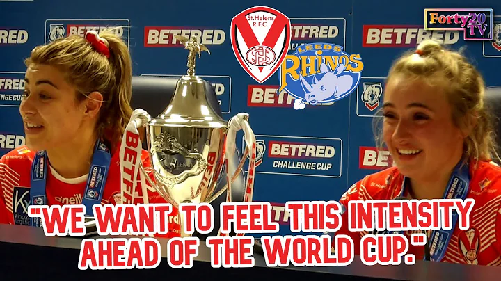 Forty20 TV: St. Helens' Emily Rudge and Paige Trav...