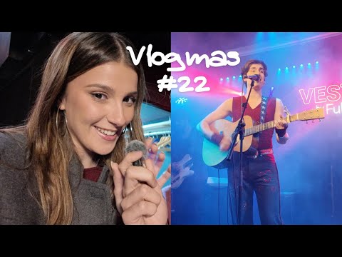 mi mejor amigo da un concierto | vlogmas 22