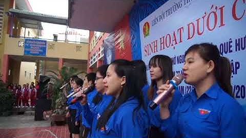 kỉ niệm 22/12/2017-THCS Nguyễn Văn Cừ