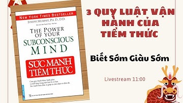 NGÀY 4: 3 QUY LUẬT VẬN HÀNH CỦA TIỀM THỨC ( BIẾT SỚM GIÀU SỚM)