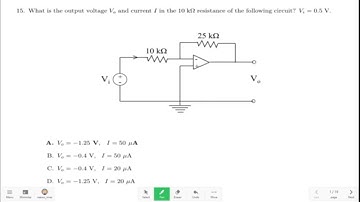 Operational Amplifier PYQ | JEST Physics 2024 Solved Question | Important for CSIR NET, GATE