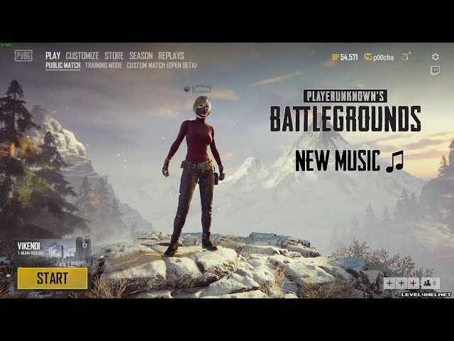 PUBG New Snow Lobby u0026 Music class=