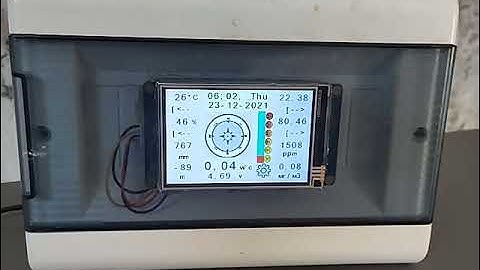 Домашняя метеостанция на базе Ардуино