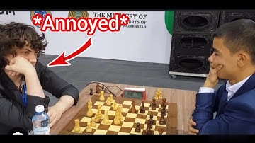 Hans Niemann LOSES in just 12 MOVES! against Vokhidov//World Rapid Championships(2022) #chess