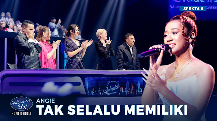 ANGIE CARVALHO - TAK SELALU MEMILIKI (Lyodra) - SPEKTAKULER SHOW 6 - Indonesian Idol 2025