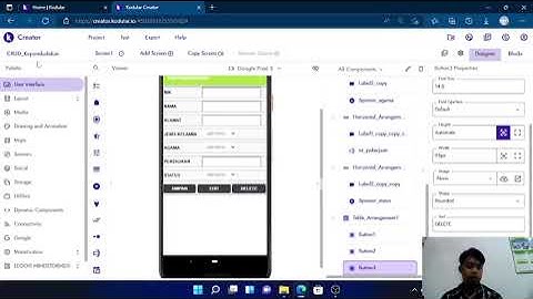 CRUD TinyDB Menggunakan Kodular || Aplikasi Data Kependudukan