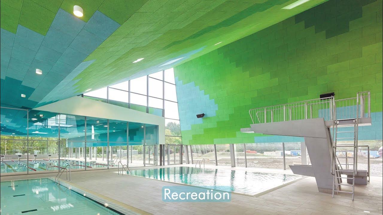 HERADESIGN® creative Wood wool Acoustic wall panel By Knauf Ceiling  Solutions