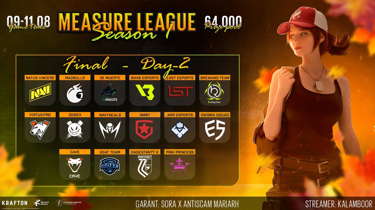 PUBG MOBILE – MEASURE LEAGUE S1 FINAL DAY 2/3