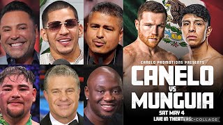 FIGHTERS & PROS PICK - CANELO ALVAREZ VS JAIME MUNGUIA PREDICTIONS - CANELO VS MUNGUIA!
