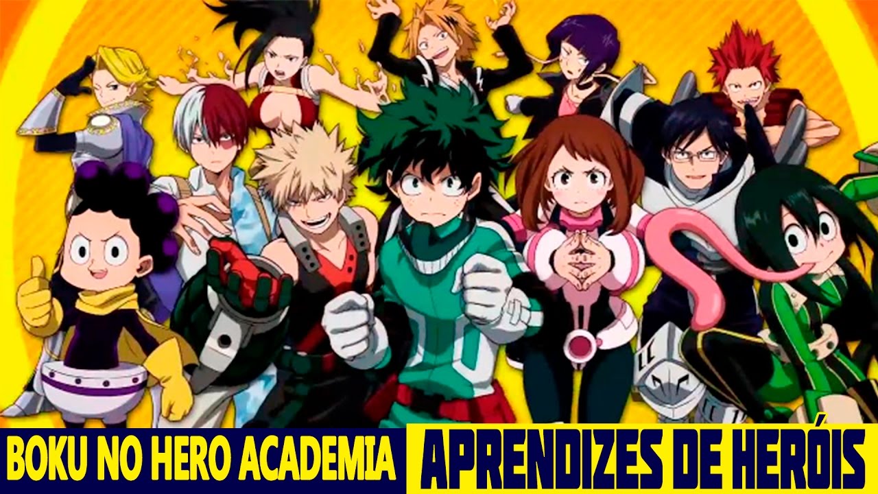 My Hero Academia, escola de super-heróis - Modo Meu
