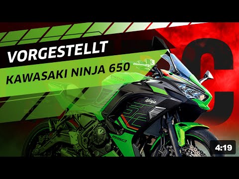 Vorgestellt: Kawasaki NINJA 650 Modell-Jahr 2023