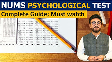 NUMS Psychological Test 2025 | Examples + Tips for Students 