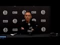 Steve Nash Postgame Interview | Brooklyn Nets blowout Chicago Bulls 138 -112