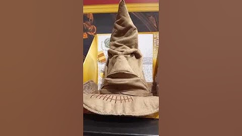 Harry potter electronic interactive sorting hat           #harrypotter #sortinghat #harrypotterfan