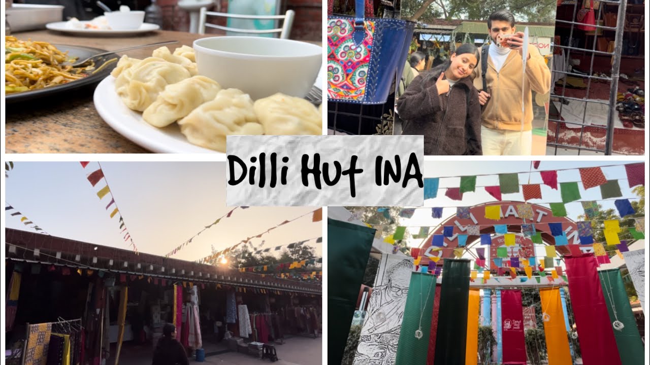 Exploring Dilli Hut INA Market 🎈✨
