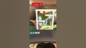 Unity 2D level design with Tile Palette #shorts #gamedev #unity