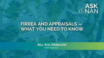 AskNAN - What is FIRREA, and are all appraisals FIRREA-compliant?