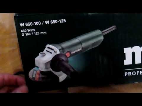 Кутова шліфмашина Metabo W 650-125 (603602010)