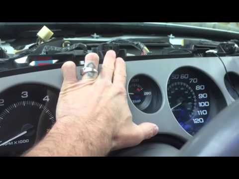 How to remove stereo and dash from 95-99 Buick Riviera (stereo removal instructions)