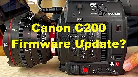 What Canon SHOULD do for the C200 Firmware Update in 2018