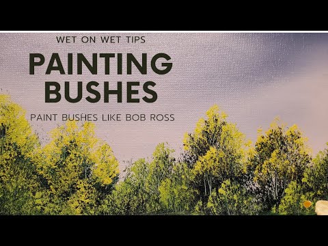 Painting Rocks with Oil Paint in Bob Ross Style with CRI Bram 
