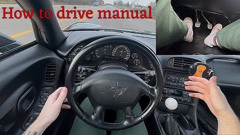 How to drive a manual car (step by step tutorial)
