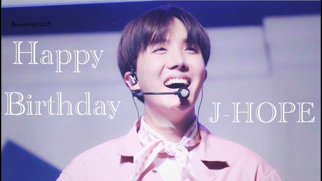 Happy Birthday J-HOPE! [FMV] - YouTube