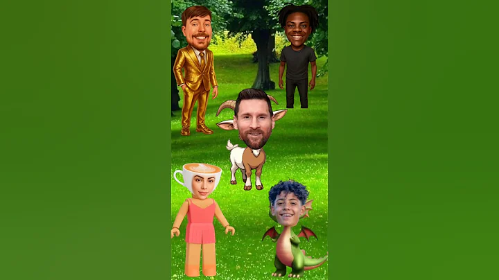 "Messi vs Ronaldo vs MrBeast vs IShowSpeed vs Georgia ⚡ Ultimate Challenge 🔥 #shorts"