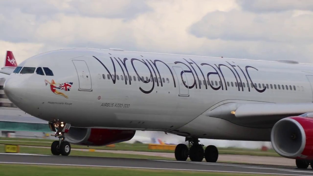 Vs127 Virgin Atlantic Airways VS127 G-VKSS Airbus A330-343X Lifts off ...