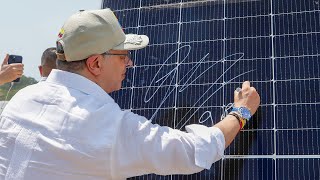 Palabras del Presidente Petro durante la entrega del Ecoparque Solar de la Refinería de Cartagena