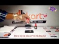 DB stamp How to re-ink a preink rubber stamp (english)