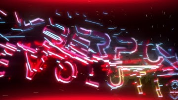 Cyberpunk Neon Glitch Logo Intro - After Effects Template