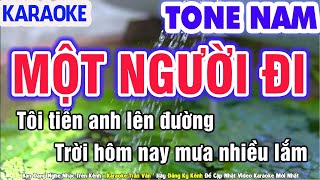 Một Người Đi Karaoke Tone Nam Nhạc Sống Phối Mới Âm Thanh Chuẩn ➤ Nhạc Sống Trần Văn 2025