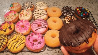 Doughnuts | Donuts with multiple decorating ideas | Homemade Donuts recipe (Doughnut)