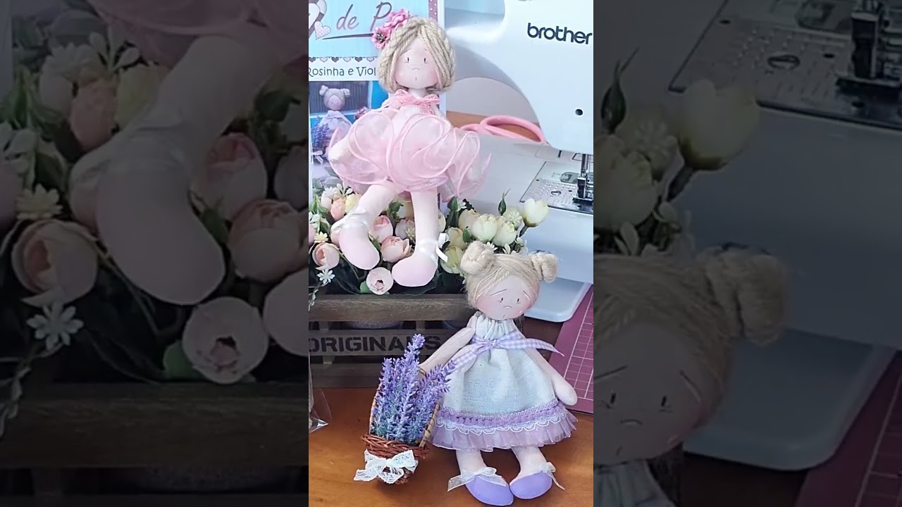 Aula Gratuita 1 Corpinho das Bonecas  Rosinha e Violeta