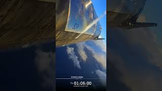 Landung des Ship 39 - Starship Testflug 12