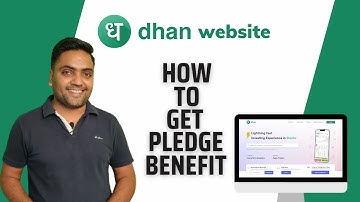 How to get pledge benefit on Dhan website | @DhanHQ series | Tech with Ankush