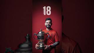 #VIRATKOHLI 👑👑👑🏆🏏#cricket #ipl #virat #cricketlover #explainers #viratkohlishatak #msdhoni 👑 trophy