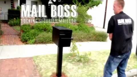 Mail Boss Locking Security Mailbox by Epoch Design